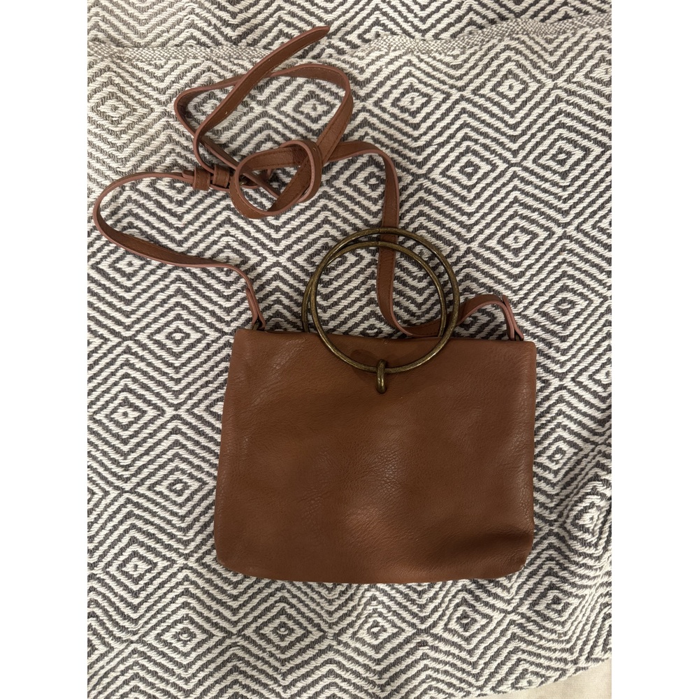 Universal Thread Brown Faux Leather Crossbody Bag